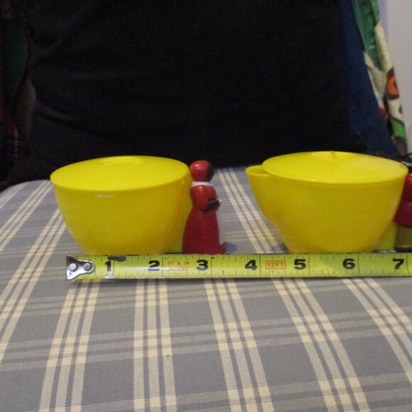 Vtg Miss Martha Originals Sugar and Creamer bowls w/lids! Rare! - Picture 8 of 8